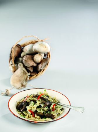 Φαρφάλες με ποικιλία μανιταριών