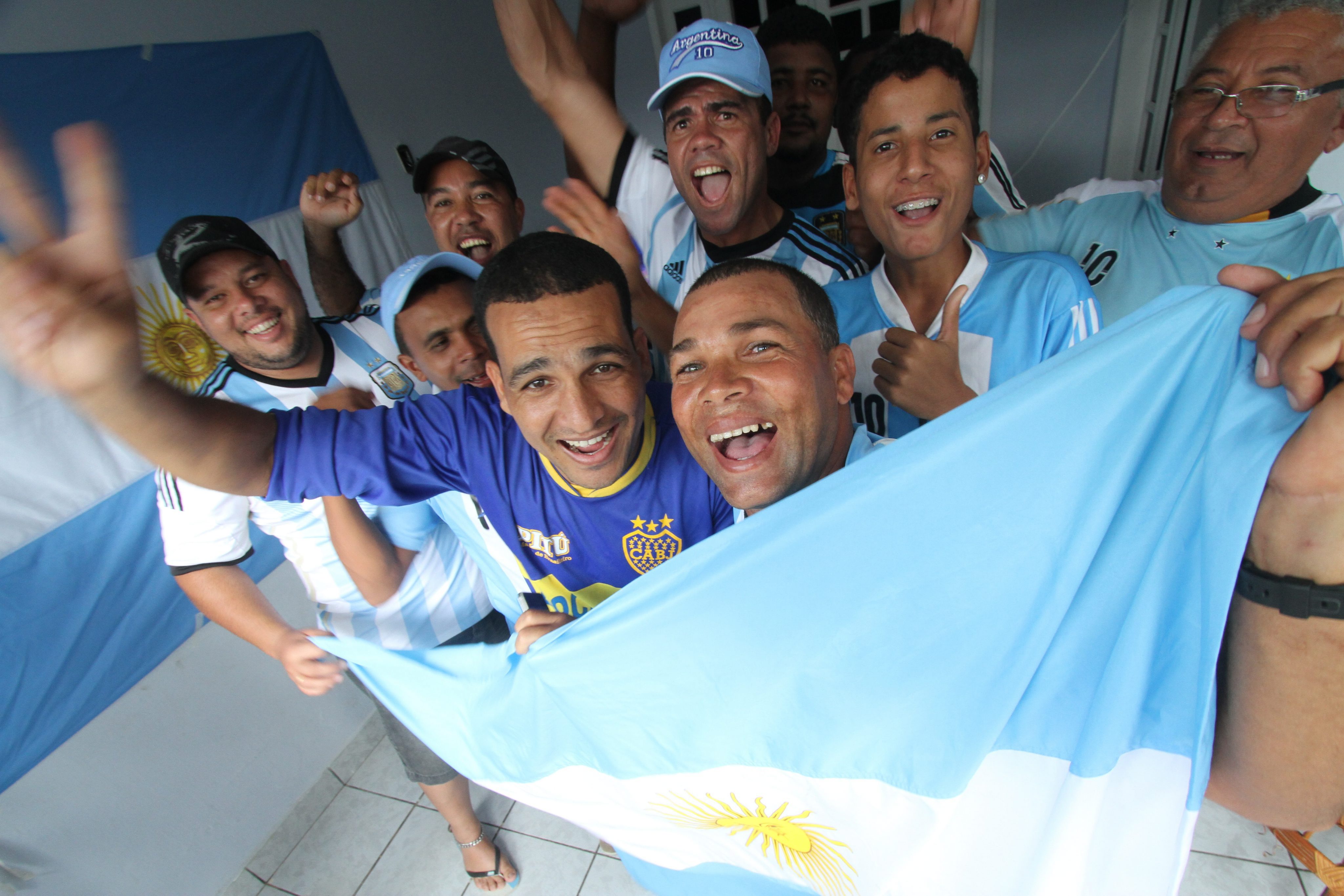 Ετοιμη η Βραζιλία να υποδεχθεί τους χιλιάδες οπαδούς της Αργεντινής