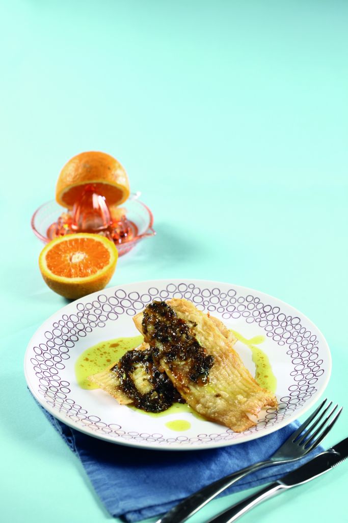 Σαλάχι με πορτοκάλι