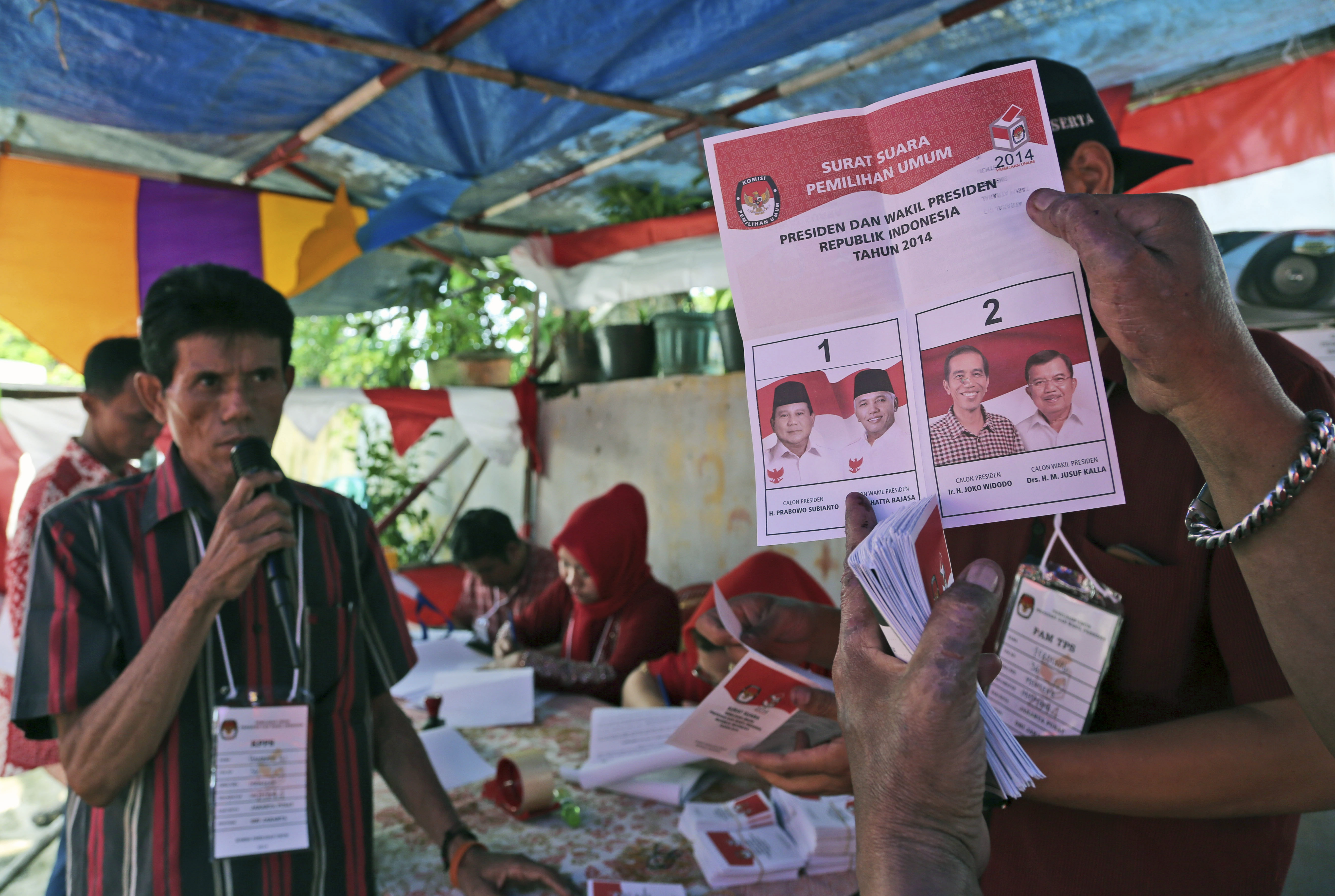 Ινδονησία-Εκλογές: Προβάδισμα στο Τζόκο Γουιντόντο «δίνουν» τα exit poll