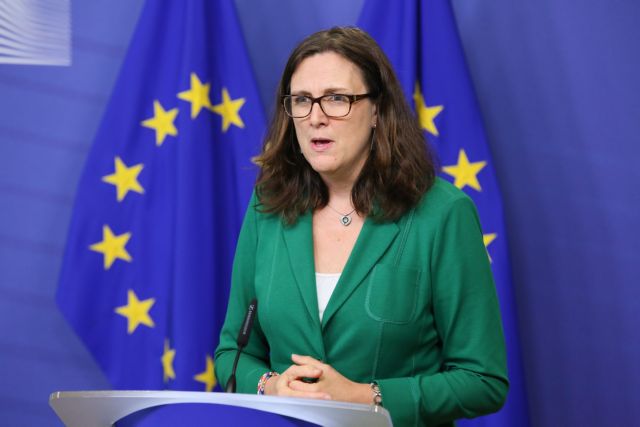 European Commissioner Malmström visits Athens to discuss immigration