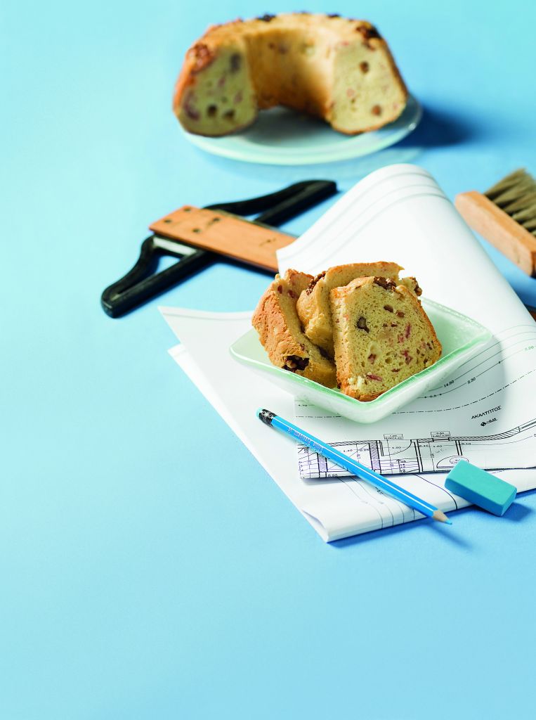 Αλσατικό ψωμί με καρύδια και τυρί