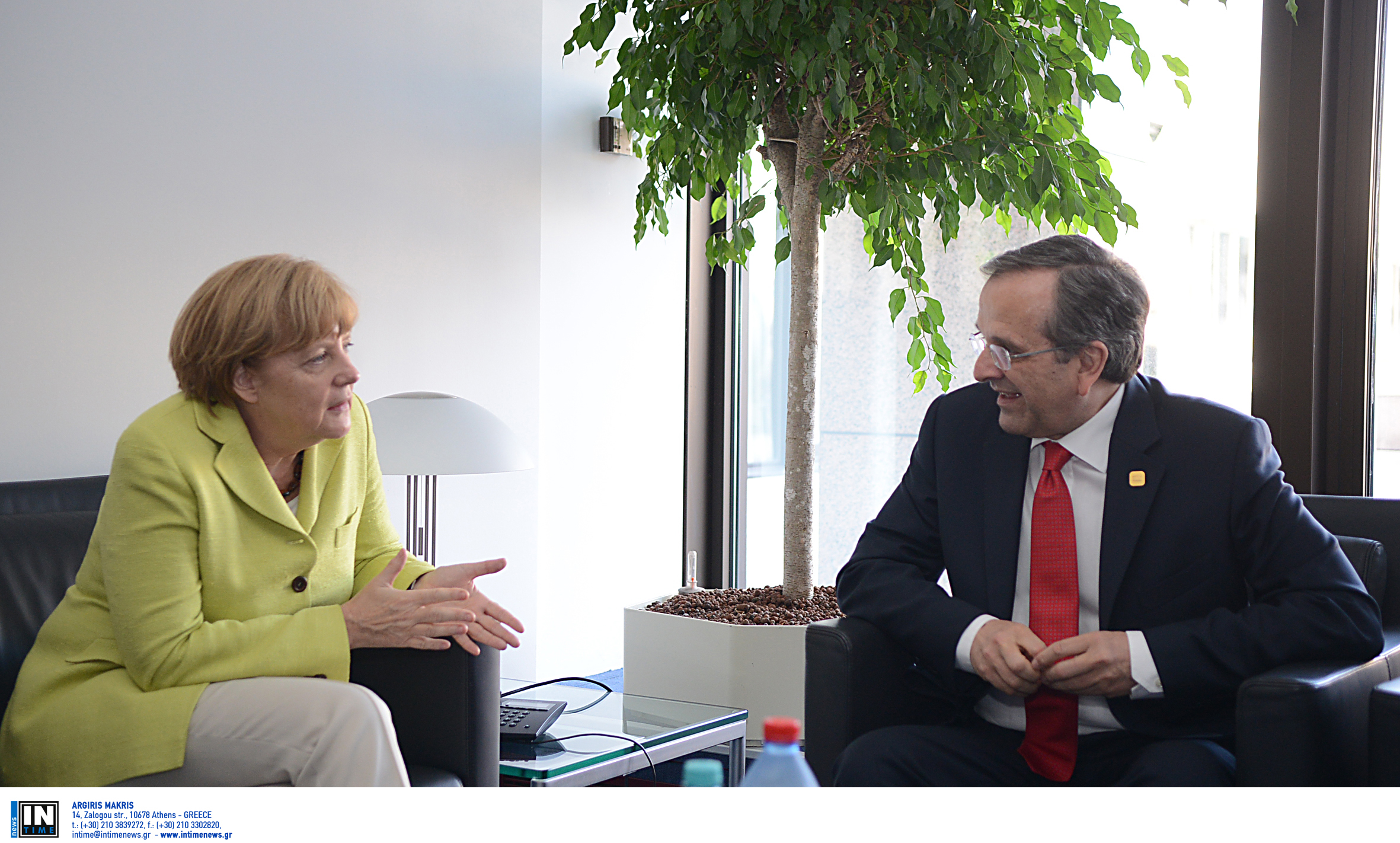 Συνάντηση Σαμαρά-Μέρκελ στο Βερολίνο την Τρίτη εν όψει της έναρξης της συζήτησης για το χρέος