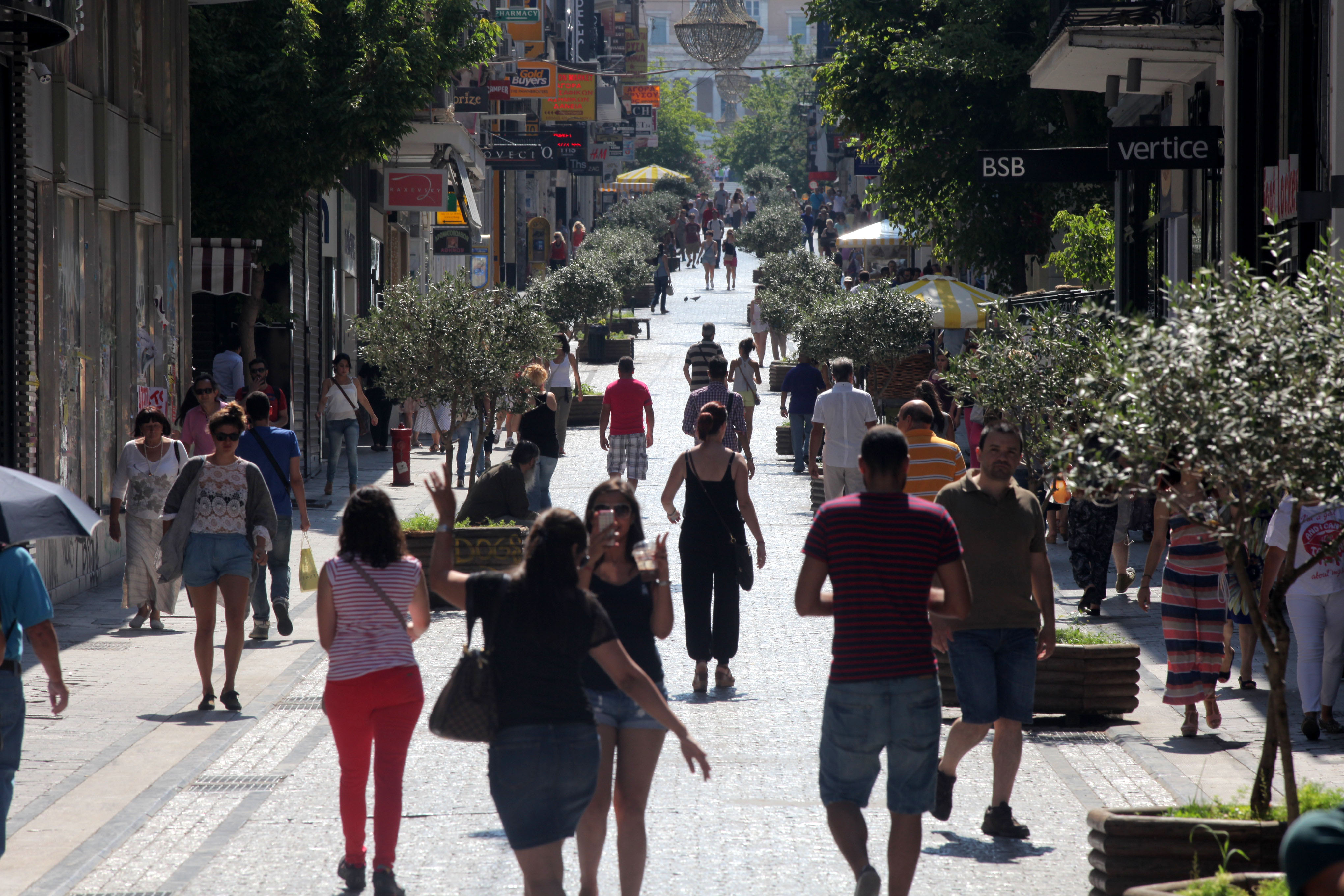 Ειδικές δράσεις για την αναβάθμιση του εμπορικού κέντρου της Αθήνας