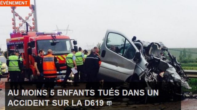 Τροχαίο δυστύχημα με πέντε παιδιά νεκρά στη Γαλλία