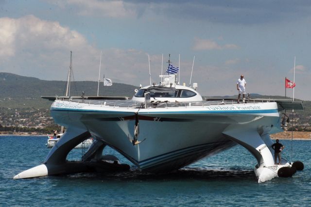 Στην Κόρινθο το μεγαλύτερο ηλιακό πλοίο του κόσμου