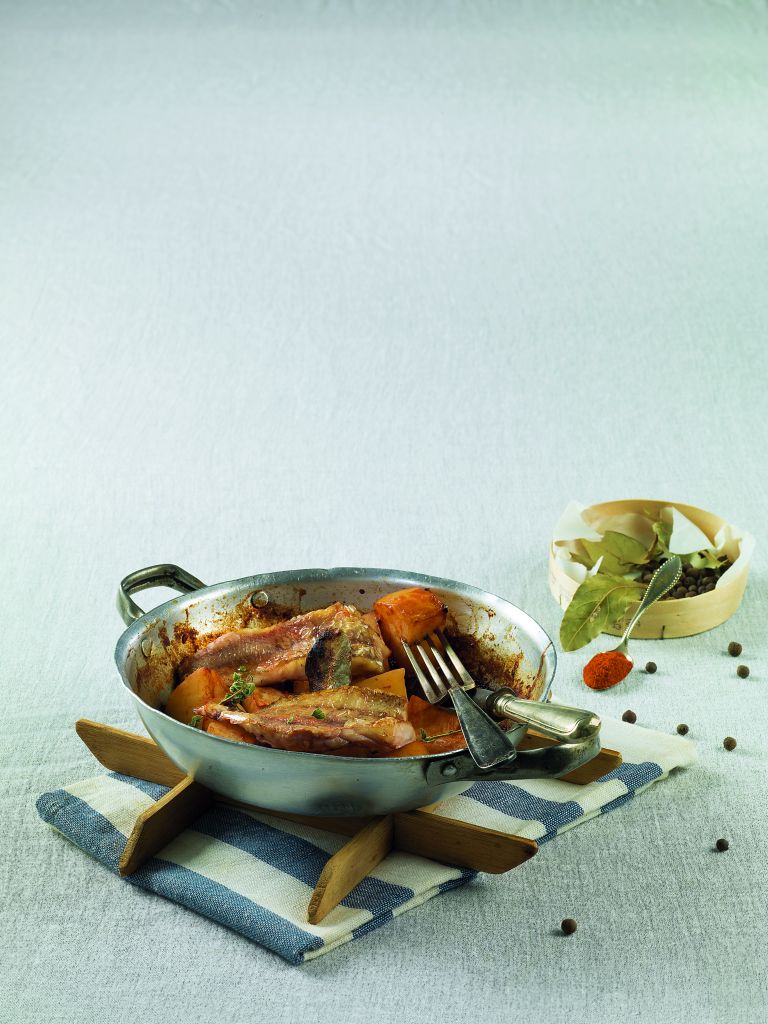 Σκορπίνες με πατάτες γιαχνί