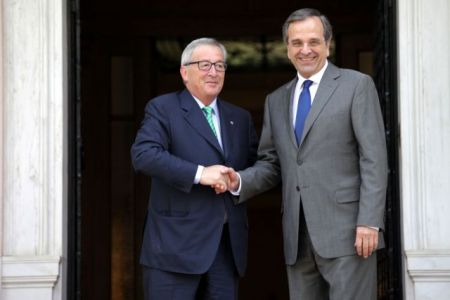 EC President Juncker to meet with PM Samaras in Athens