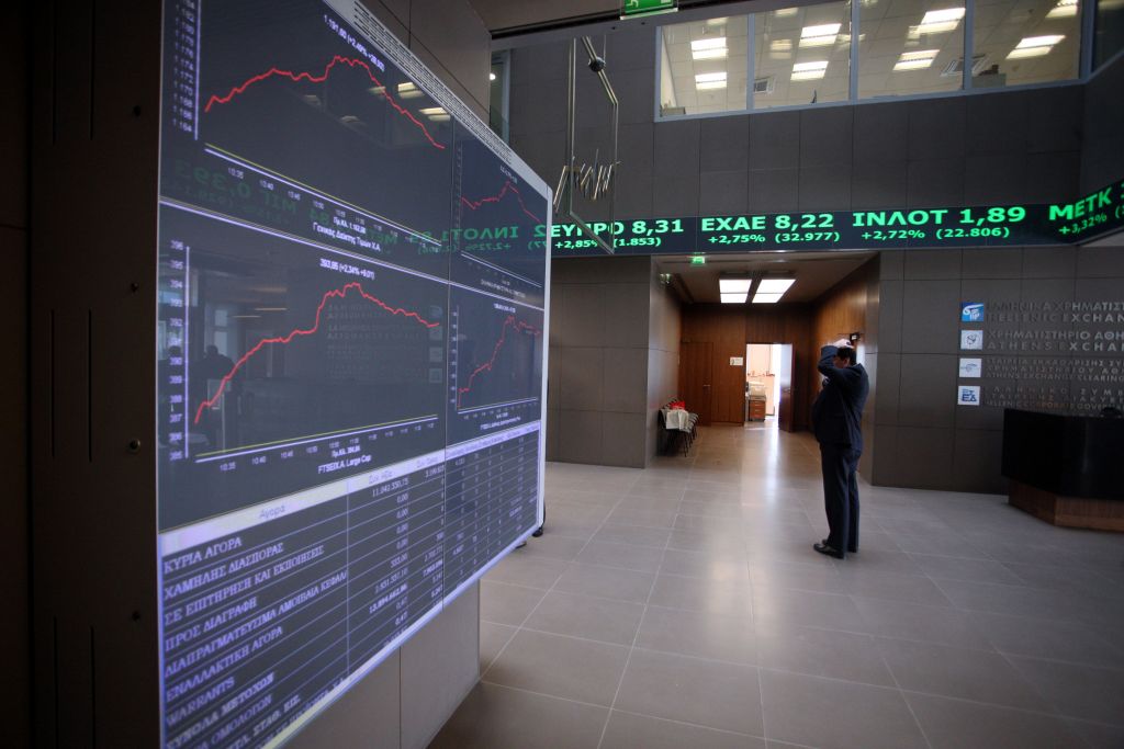 Μίνι κραχ με -4% στο Χρηματιστήριο Αθηνών την Παρασκευή