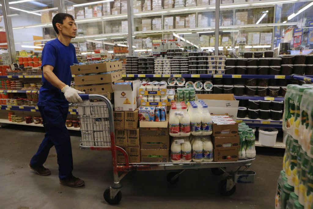 Το εμπάργκο αύξησε τις τιμές των τροφίμων στην Ρωσία