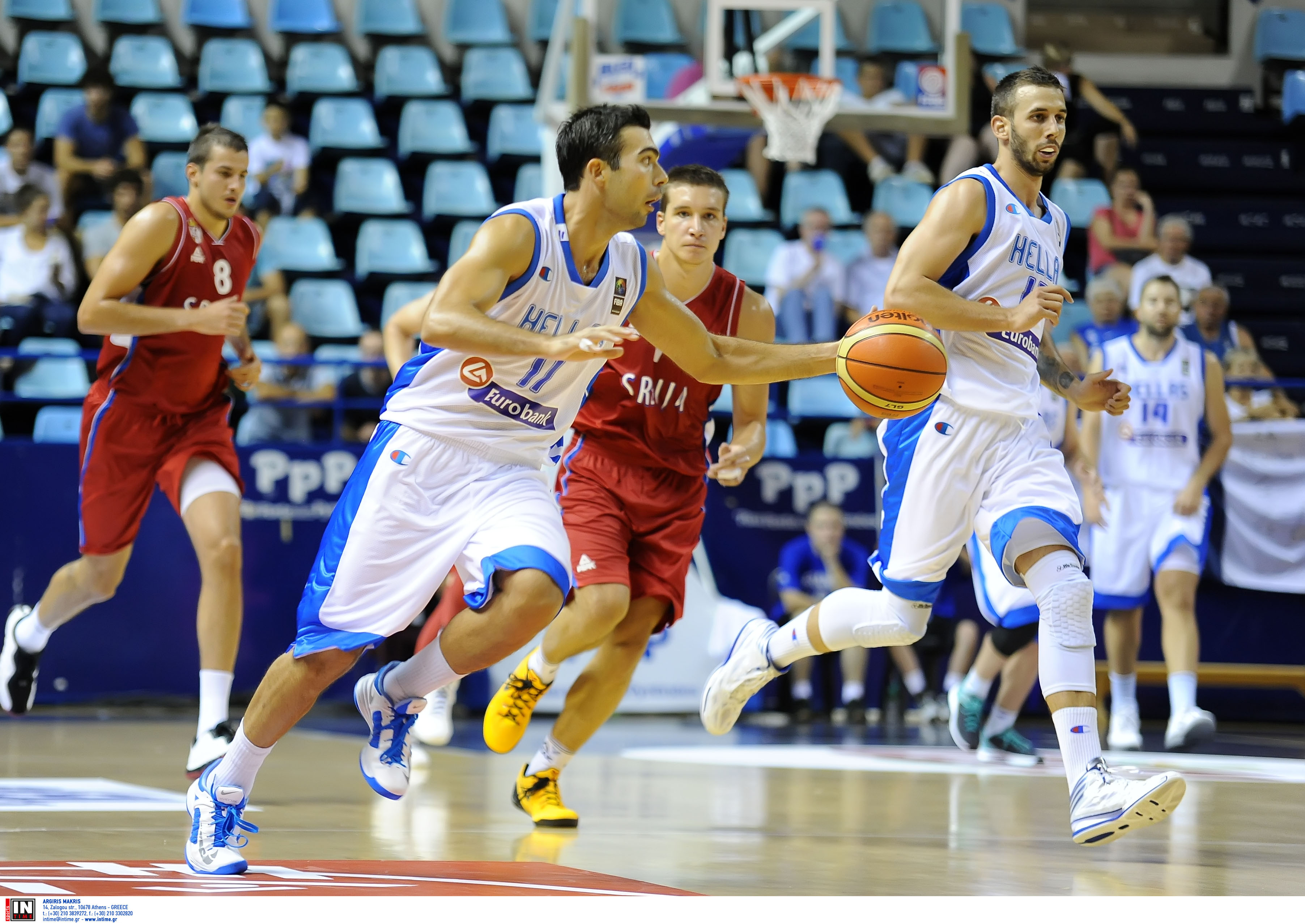 Μπάσκετ: Ελλάδα – Σερβία 66 – 64 σε φιλικό αγώνα προετοιμασίας