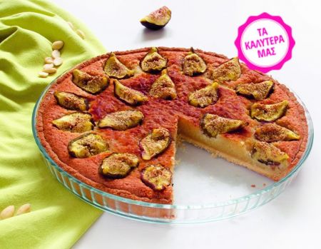 Τάρτα µε σύκα και κρέµα αµυγδάλου