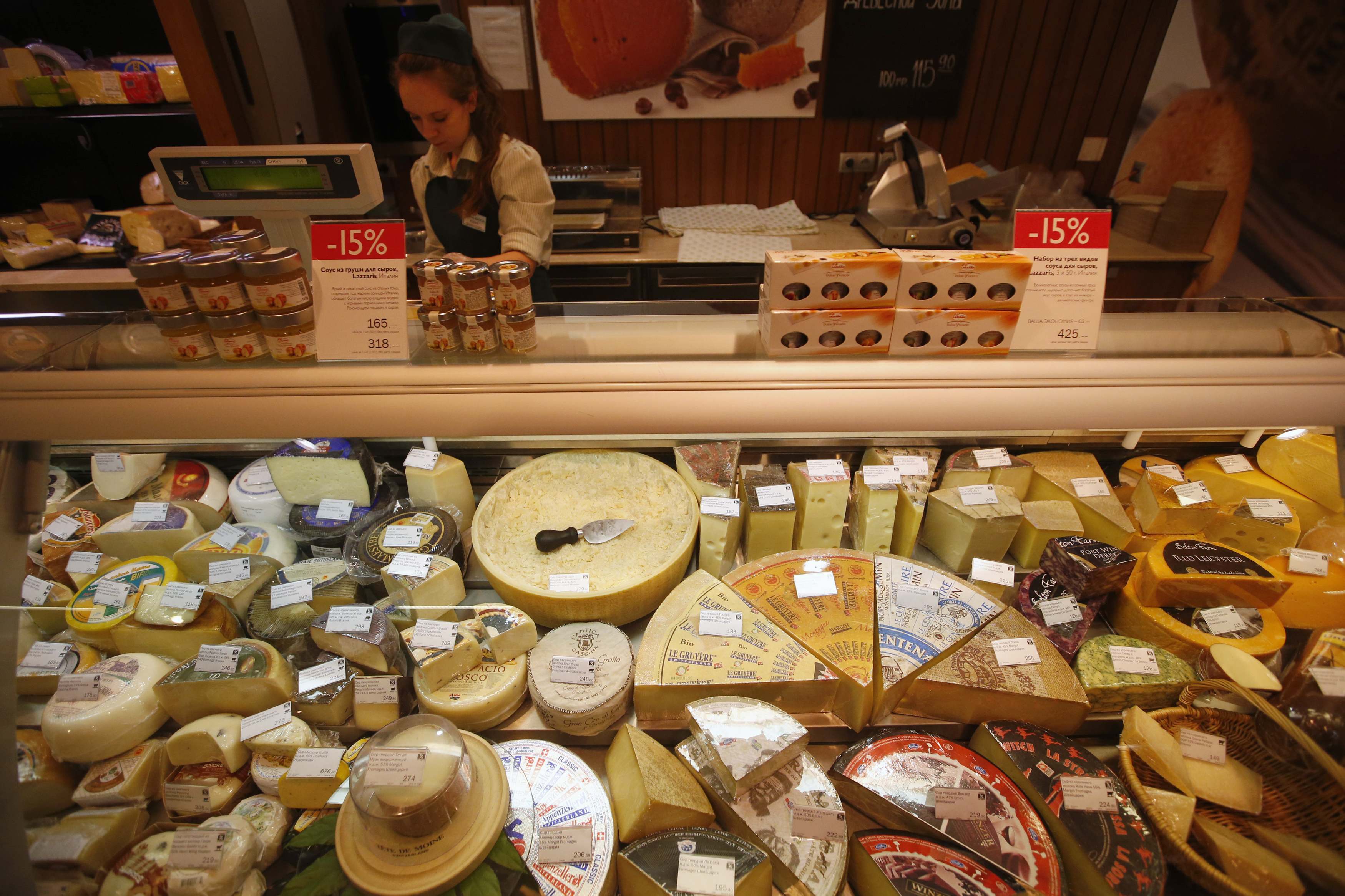 Θύμα των ρωσικών αντίμετρων το ευρωπαϊκό τυρί