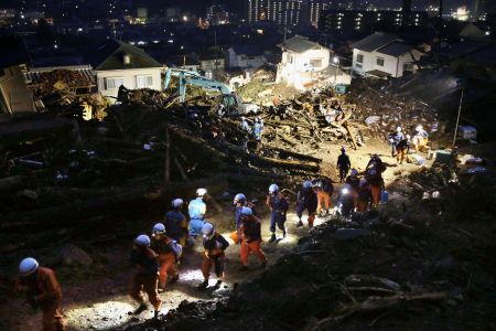 Τους 72 έφτασαν οι νεκροί από τις κατολισθήσεις στη Χιροσίμα