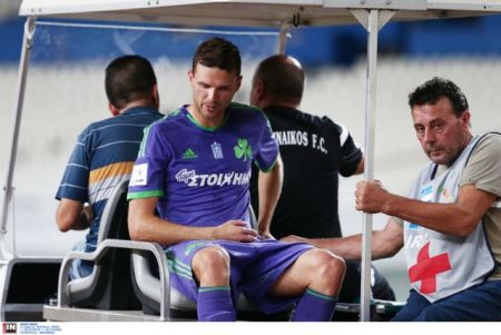 Παναθηναϊκός: Σοκ με τον Μπεργκ που μένει 2,5 μήνες έξω