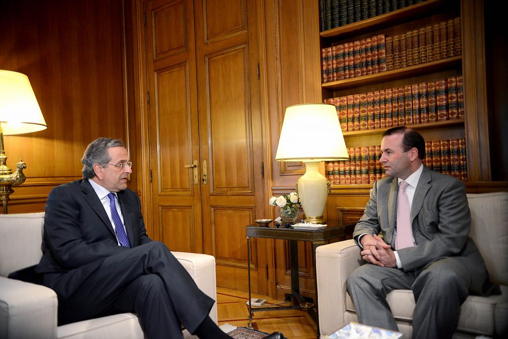 Μ.Βέμπερ: Στηρίζουμε απολύτως την κυβέρνηση Σαμαρά