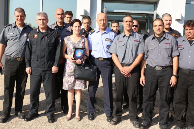 Επίσκεψη οκτώ ισραηλινών πυροσβεστών στην Ελλάδα