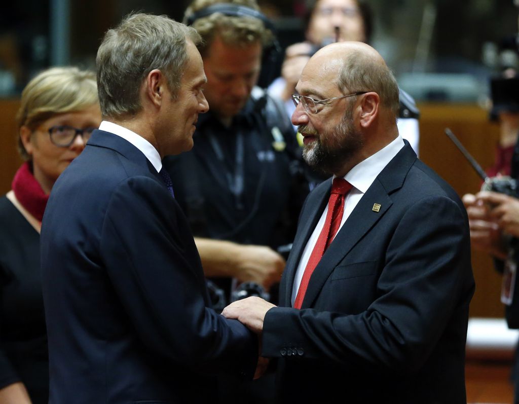 Τουσκ-Σουλτς: Πρόκληση για τη συνοχή της ΕΕ το προσφυγικό