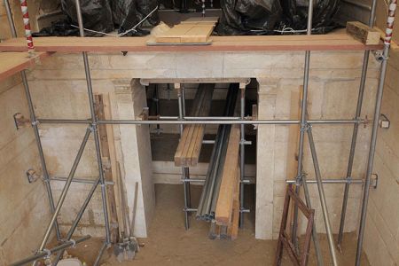 Τύμβος Αμφίπολης: Θωράκιση του ταφικού μνημείου από τις καιρικές συνθήκες