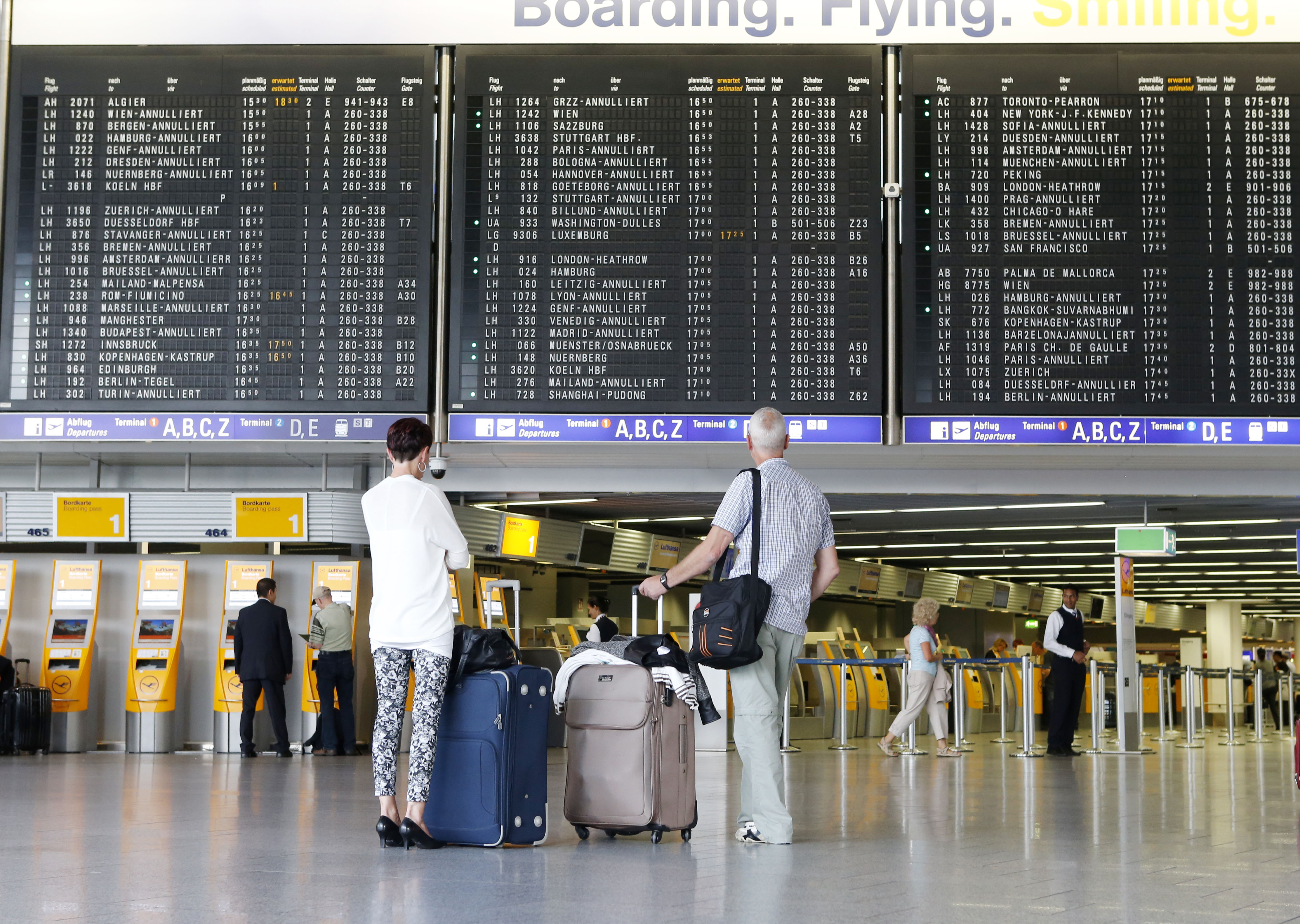 Με κράτηση 2.200 δωματίων αντιμετωπίζει η Lufthansa την απεργία