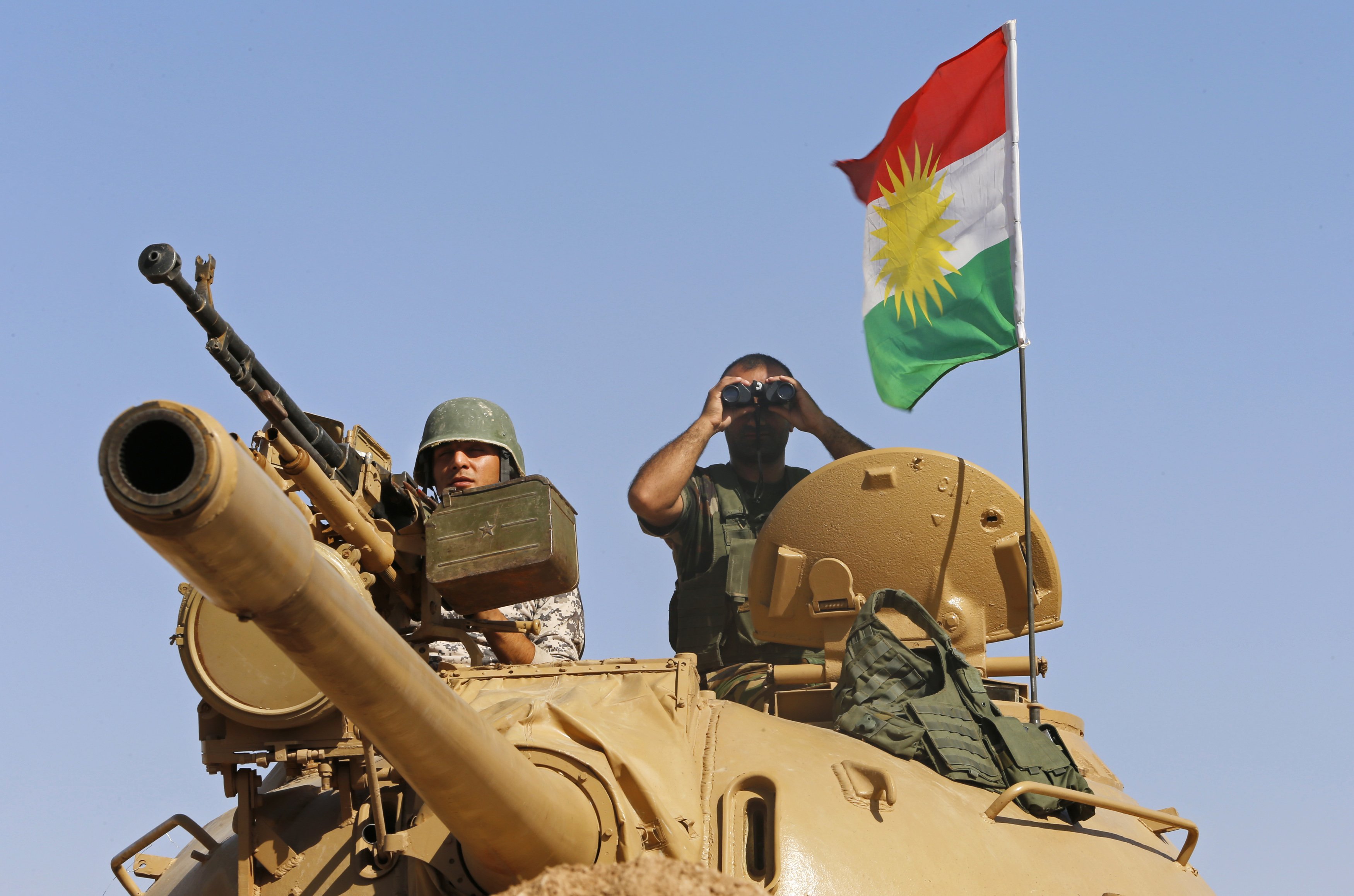 Η Γερμανία έστειλε αεροσκάφος με όπλα για τους κούρδους του Ιράκ