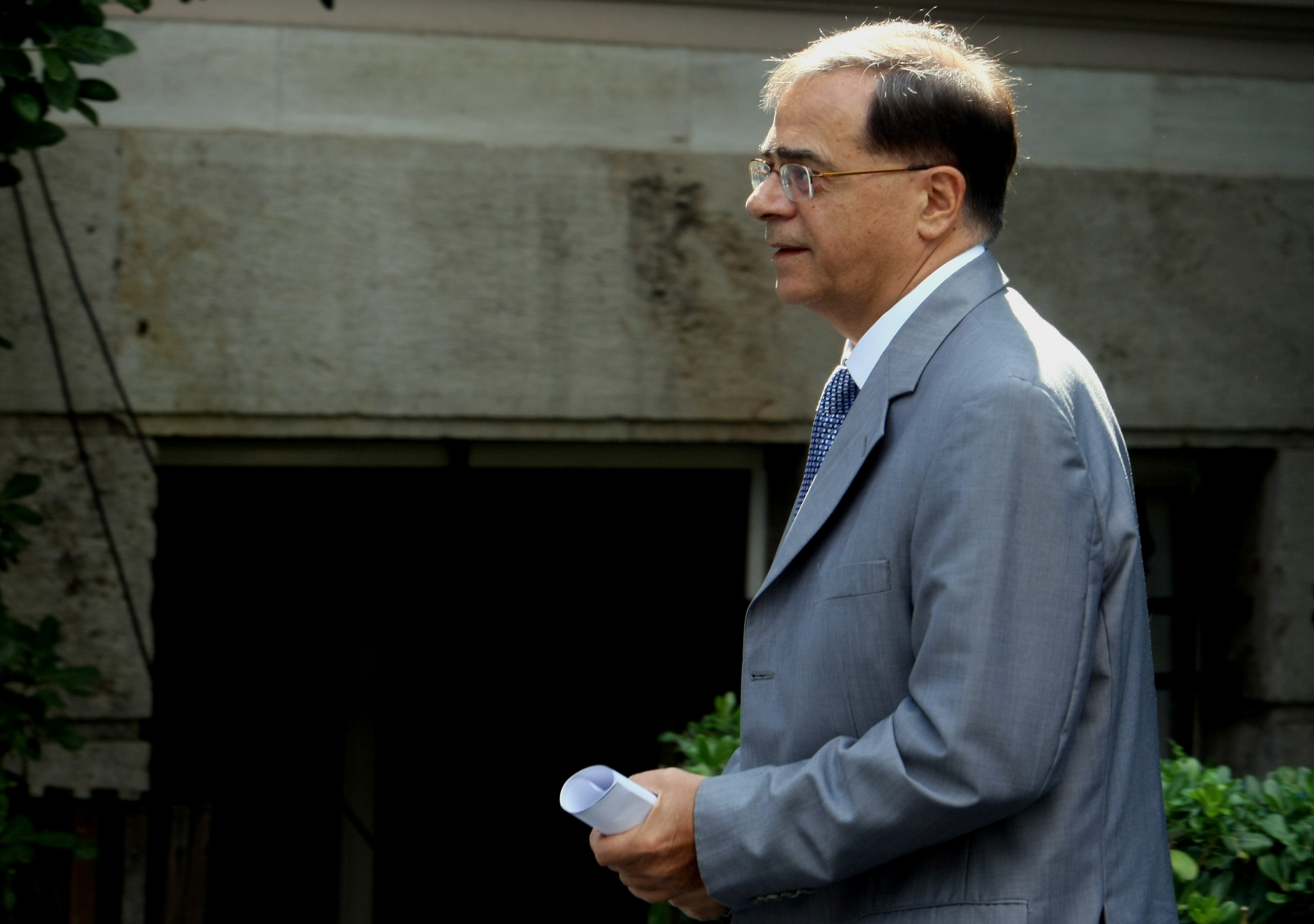 Με τον Βρούτση συναντήθηκε ο Χαρδούβελης ενόψει τρόικας