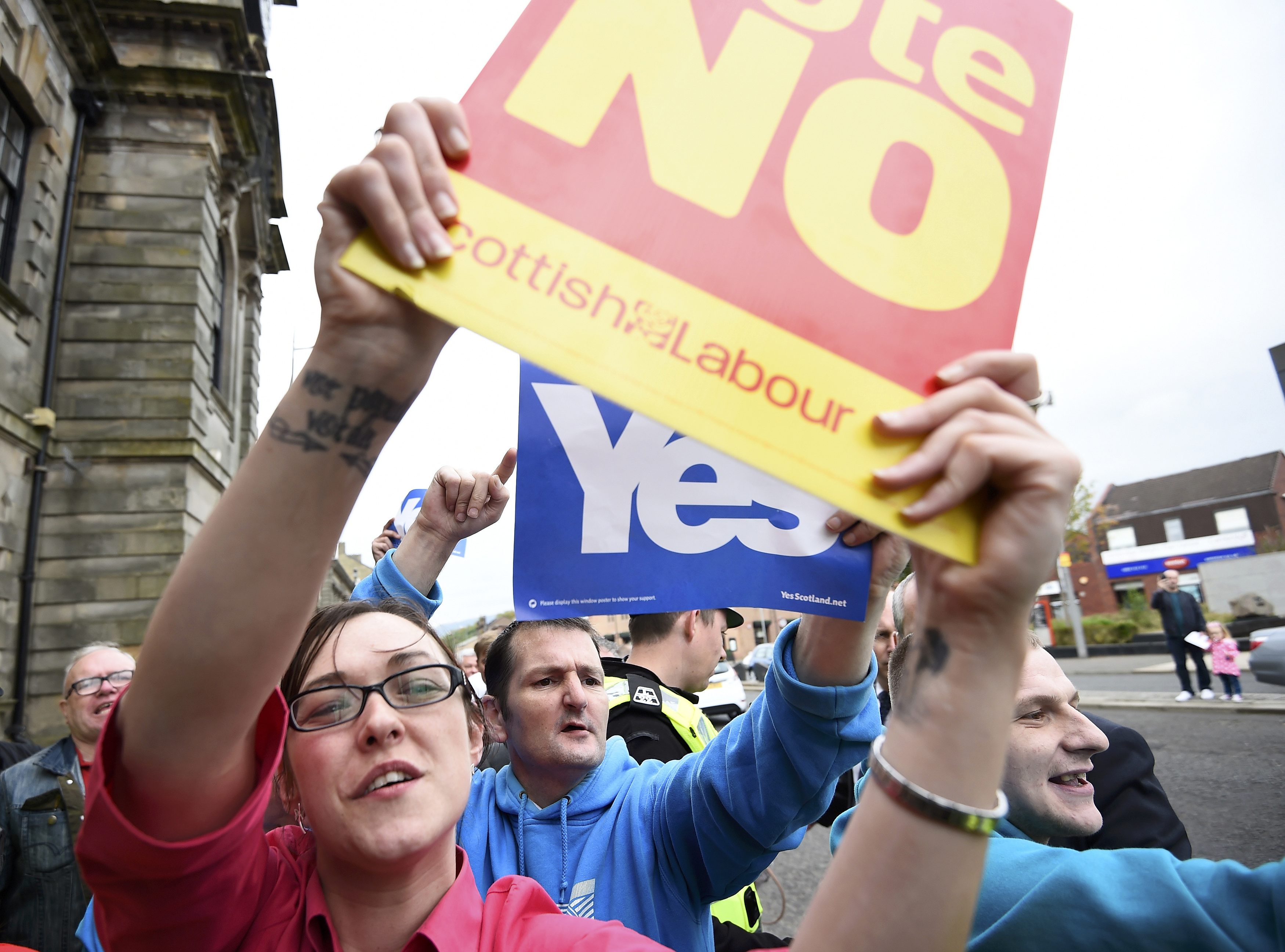 Μερικές παρατηρήσεις σχετικά με το δημοψήφισμα στη Σκωτία