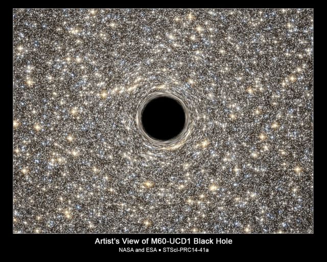 «Τερατώδης» μαύρη τρύπα σε μικροσκοπικό γαλαξία