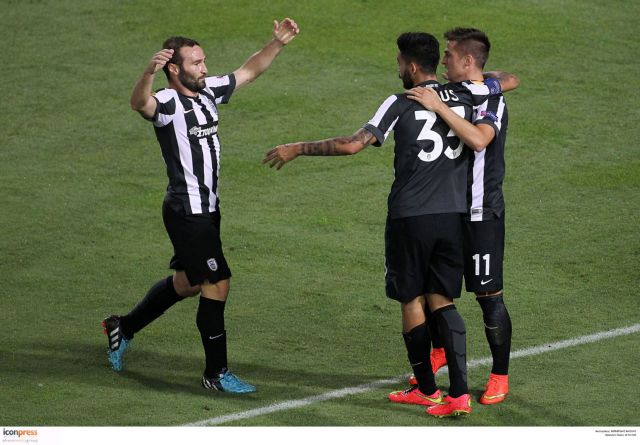 Europa League: Major win for PAOK, draw for Asteras, defeat for PAO