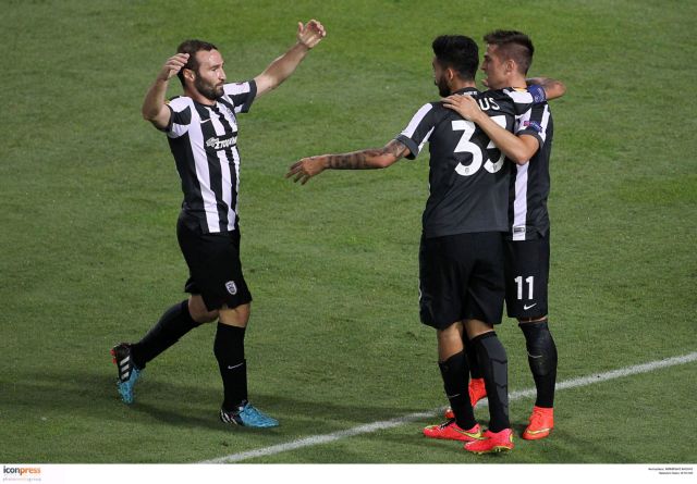 Europa League: Major win for PAOK, draw for Asteras, defeat for PAO
