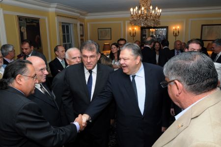 ΗΠΑ: Συναντήσεις Βενιζέλου με αρχιεπίσκοπο Δημήτριο, Αναστασιάδη