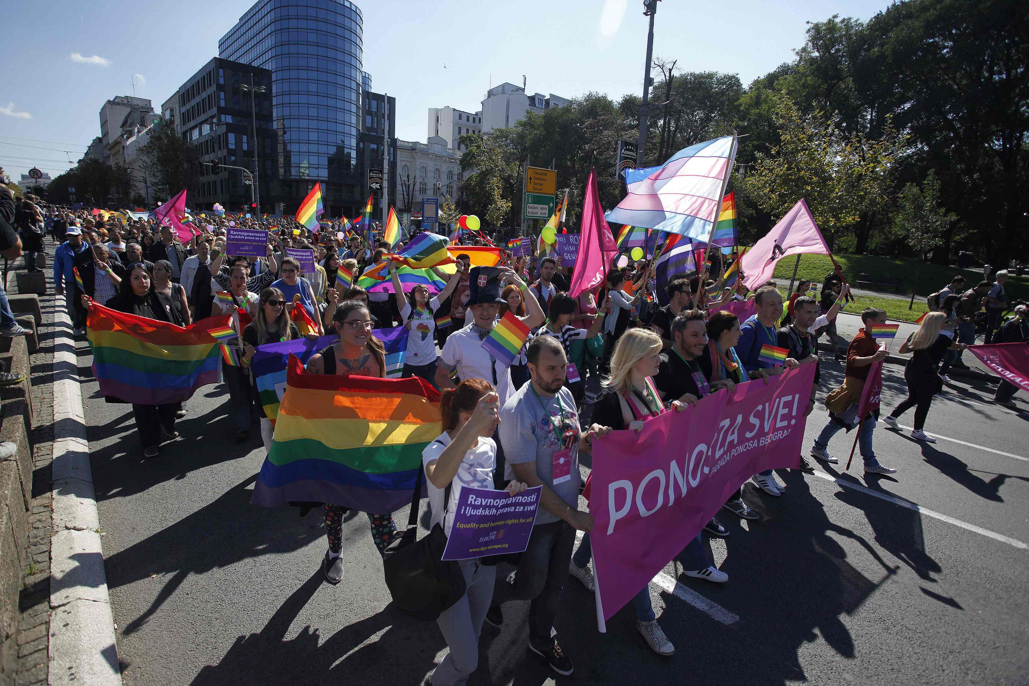 Δρακόντεια μέτρα ασφαλείας για το Gay Pride στο Βελιγράδι