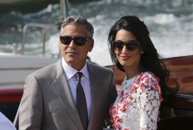 Amal Alamuddin Clooney visits Athens for Parthenon Marbles