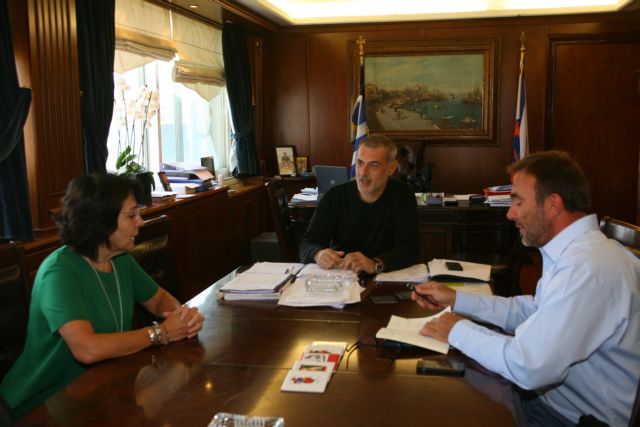 Συνάντηση Μώραλη – Δαμανάκη για την Ευρωπαϊκή Ημέρα Θάλασσας