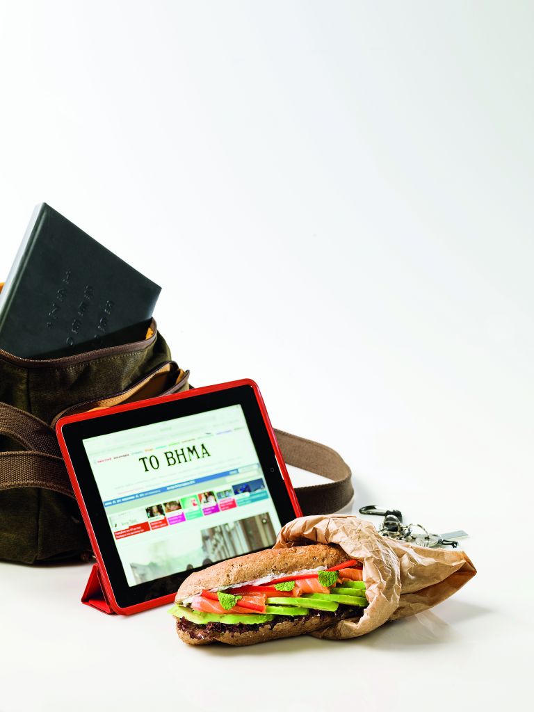 Σάντουιτς σολομού με αβοκάντο