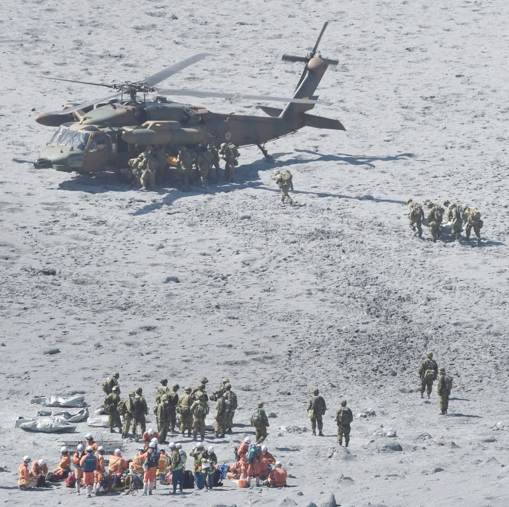 Ιαπωνία: Στους 48 οι νεκροί στο ηφαίστειο Οντάκε