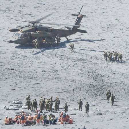 Ιαπωνία: Στους 48 οι νεκροί στο ηφαίστειο Οντάκε