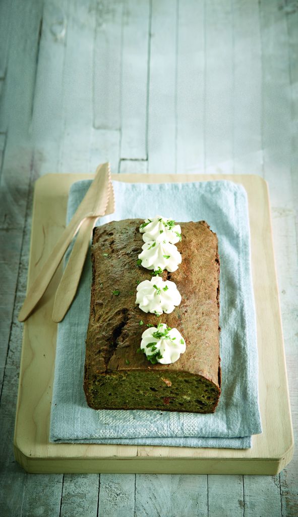 Δίκτυο μαμάδων: Αλμυρό κέικ με σπανάκι και λιαστές ντομάτες