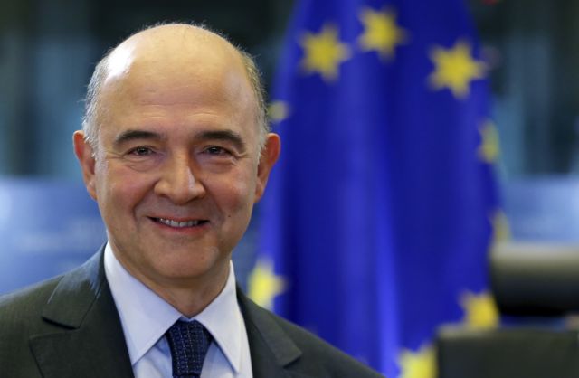 Moscovici pledges the European Commission’s support to Athens