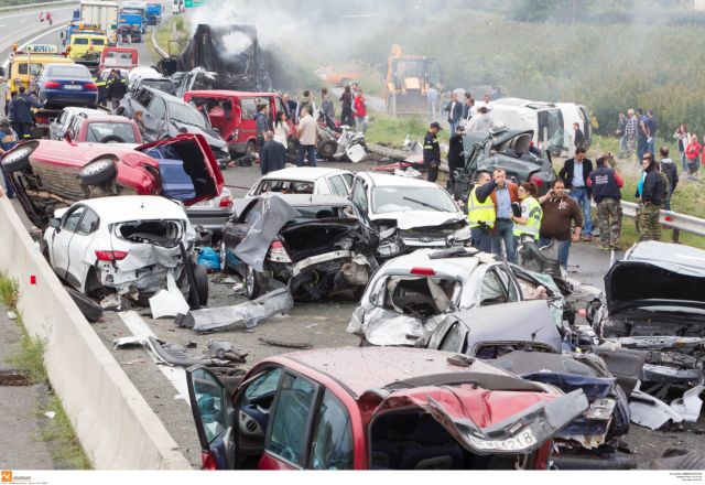 Serious pile-up on Egnatia Odos results in 5 dead and 35 injured