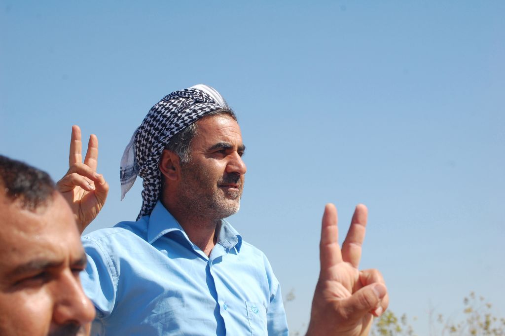 Διαμαρτυρία Κούρδων έξω από τα γραφεία της Ε.Ε. στη Βασ.Σοφίας