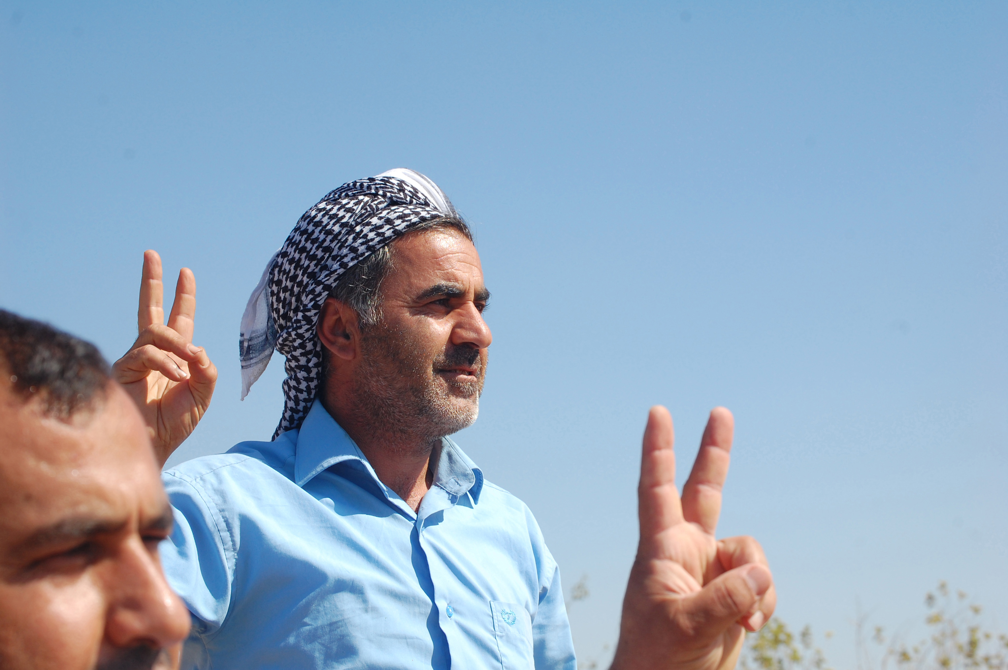 Διαμαρτυρία Κούρδων έξω από τα γραφεία της Ε.Ε. στη Βασ.Σοφίας