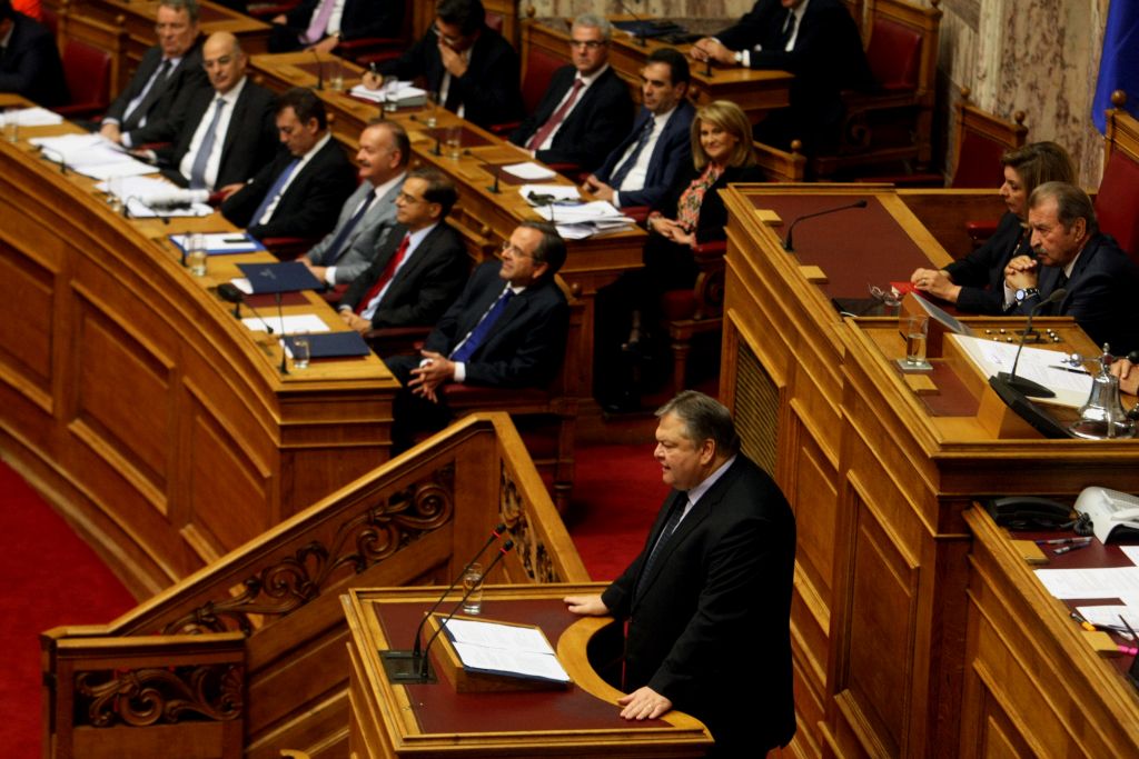 Ευ. Βενιζέλος: Τα επτά σημεία εξόδου από το μνημόνιο