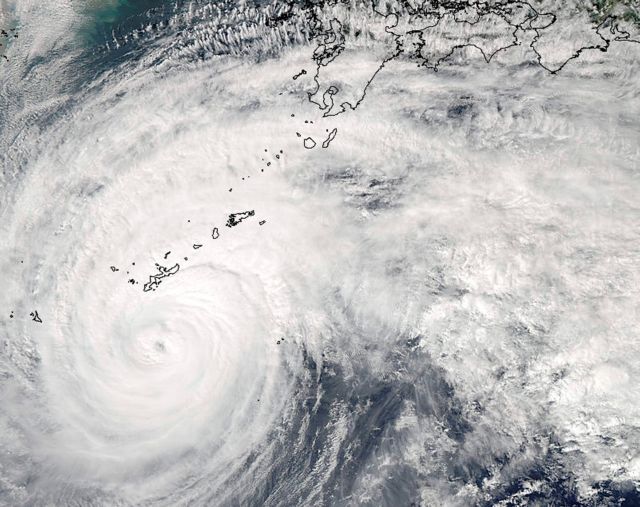 Διαστημικό πορτρέτο του σούπερ τυφώνα