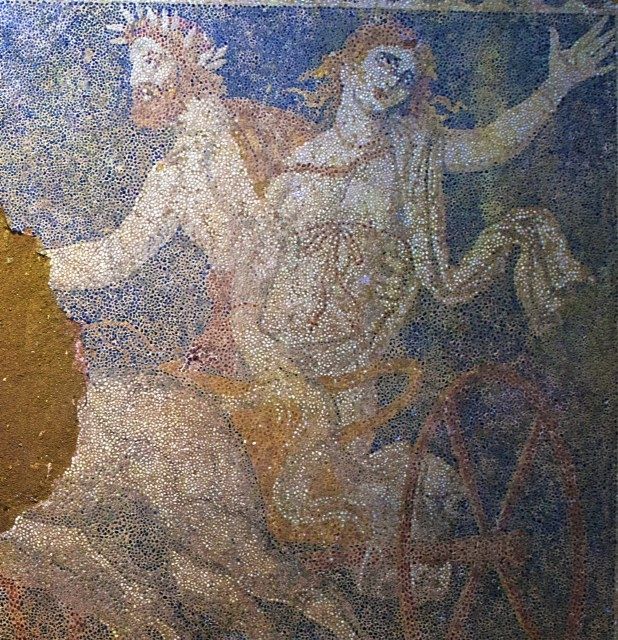 Amphipolis tomb: Archeologists reveal figure of Persephone in mosaic