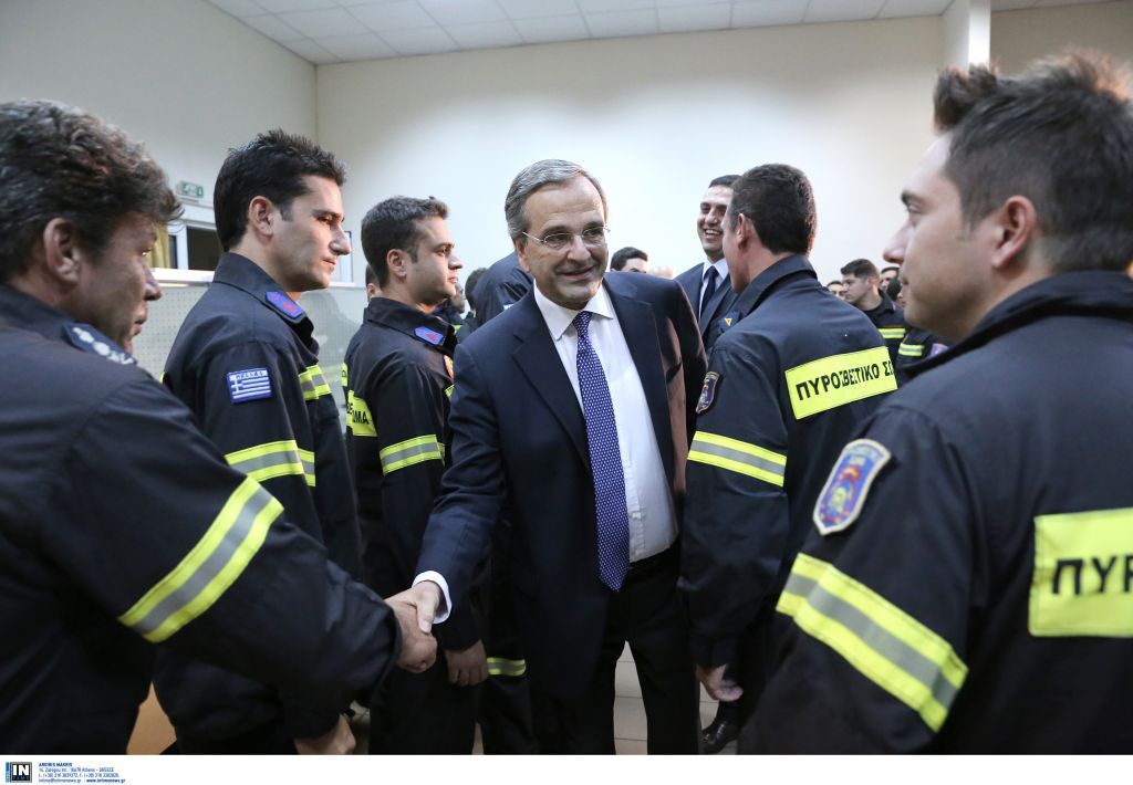 Σαμαράς: Η Πυροσβεστική κατέβαλε μια υπεράνθρωπη προσπάθεια