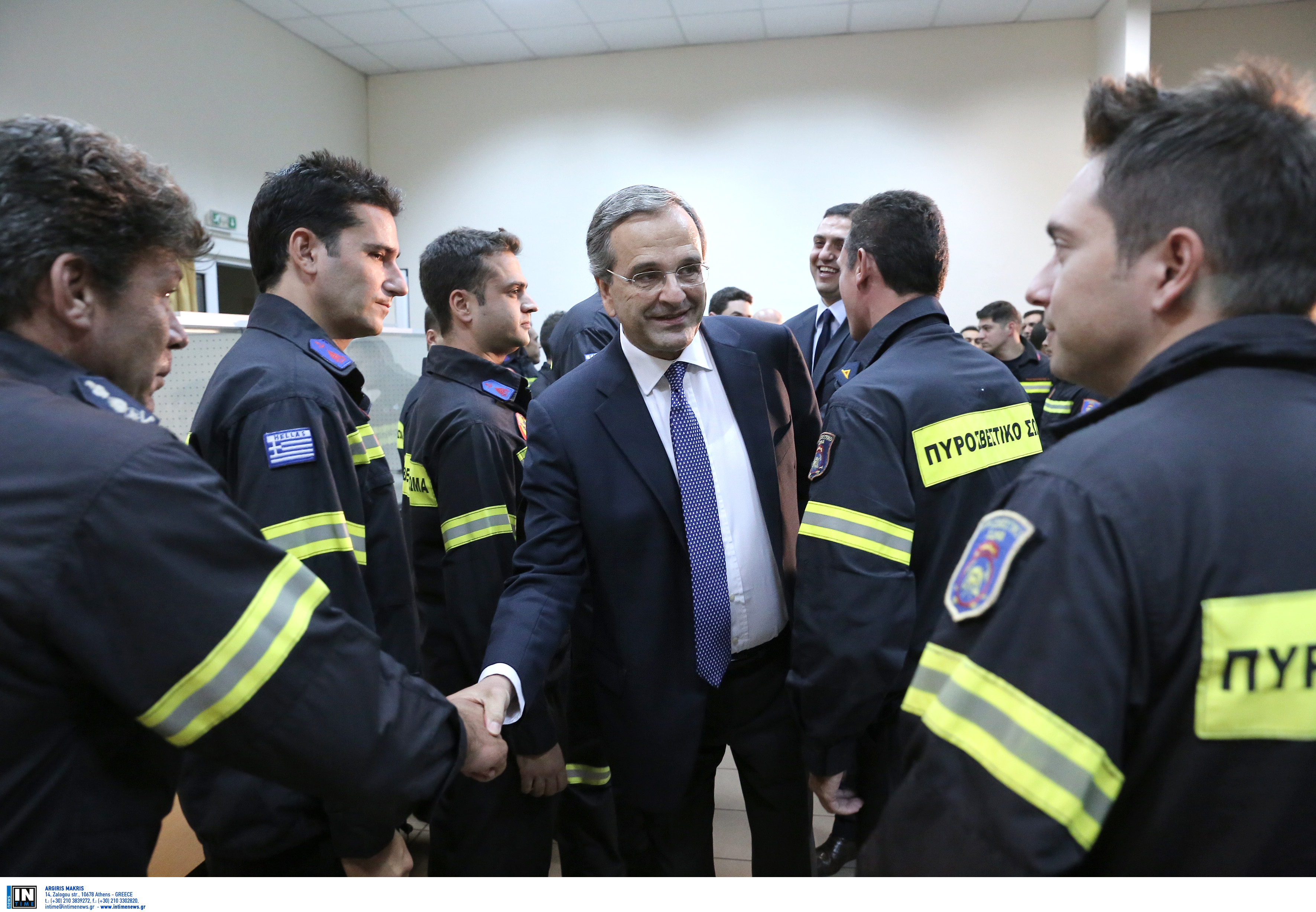 Σαμαράς: Η Πυροσβεστική κατέβαλε μια υπεράνθρωπη προσπάθεια