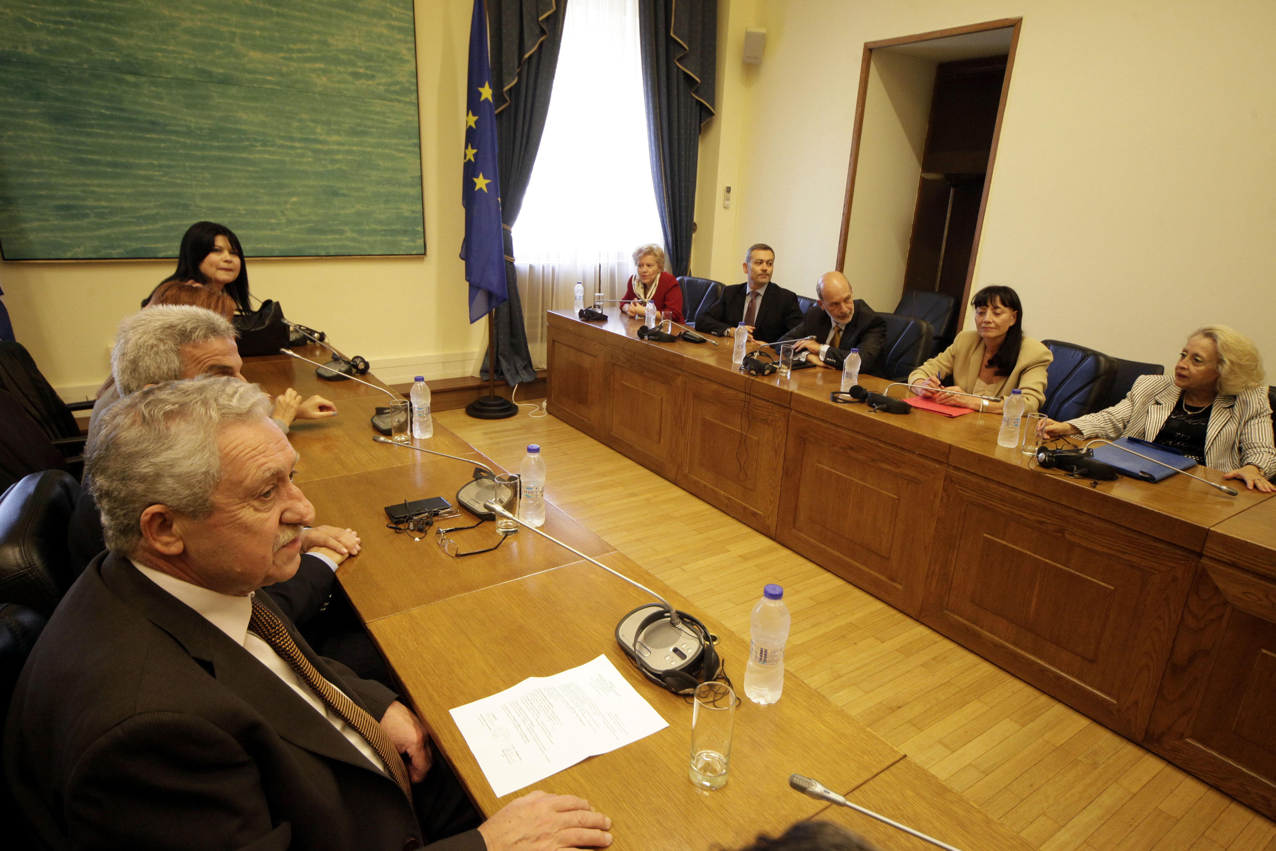 Κουβέλης με τις διοικήσεις Ενώσεων Δικαστών και Εισαγγελέων