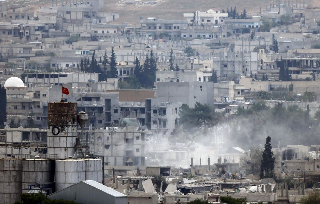 Xρήση χημικών φέρεται πως κάνουν οι τζιχαντιστές στο Κομπάνι