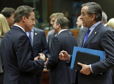 Σαμαράς-Κάμερον: Αντιπαράθεση για το κυπριακό στις Βρυξέλλες